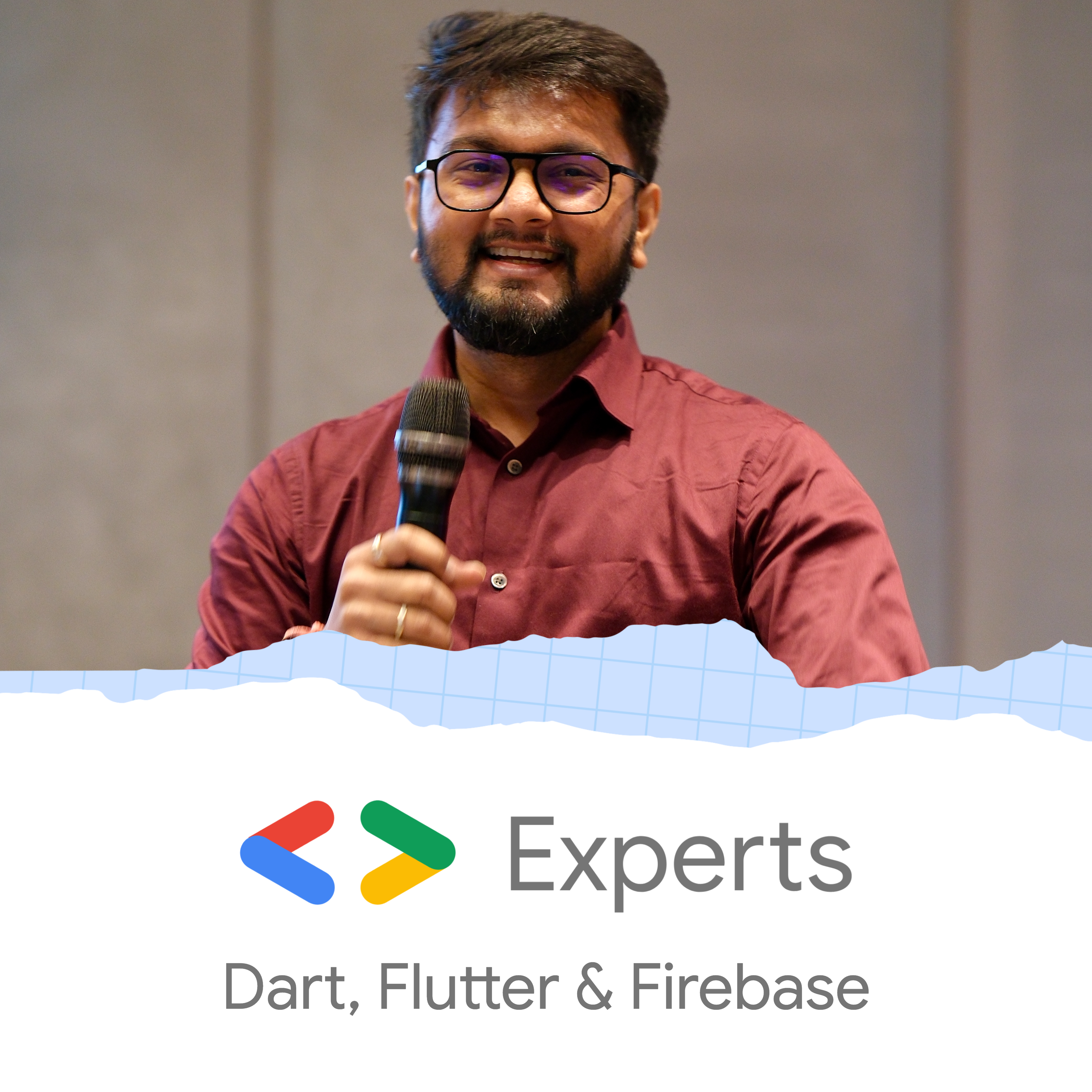 A portrait of Abhishek Doshi, the creator of BillNow.